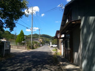 車道歩き