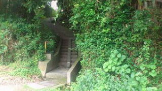 廃線跡入口