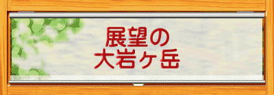 展望の 大岩ヶ岳
