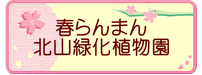 春らんまん 北山緑化植物園