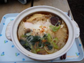 鍋焼きうどん