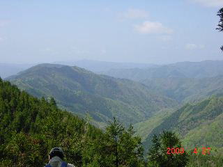 杉尾峠からの眺め